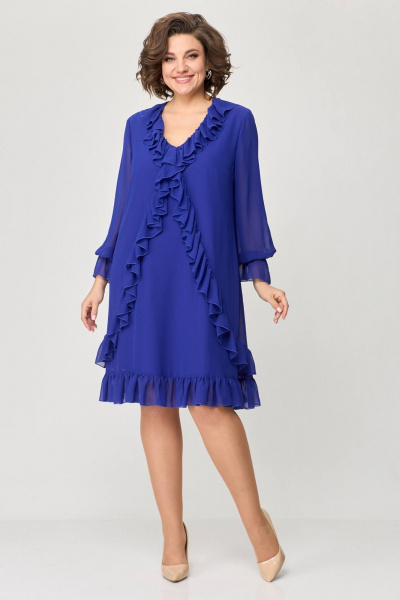 Платье Koketka i K 1123-1 василек - фото 1