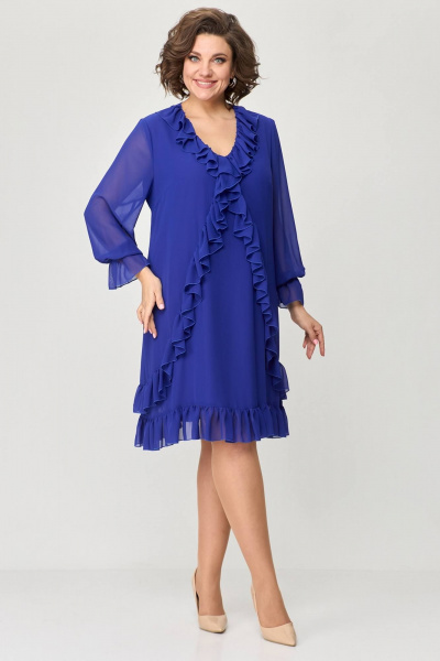 Платье Koketka i K 1123-1 василек - фото 2