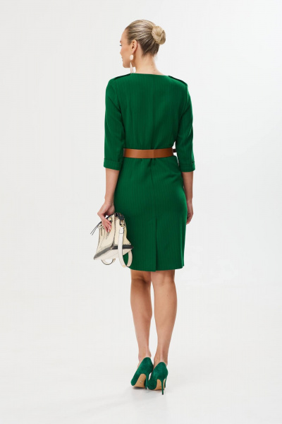 Платье Твой имидж 1758 зеленый - фото 8