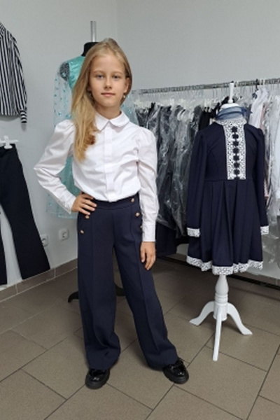 Брюки Tammi 1Ш18-23/1 синий - фото 8