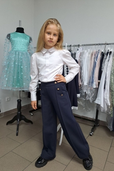 Брюки Tammi 1Ш18-23/1 синий - фото 7