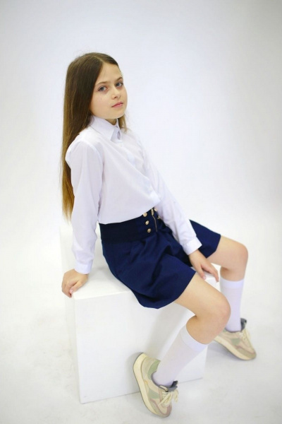 Юбка Tammi 1Ш32-23/1 синий - фото 4