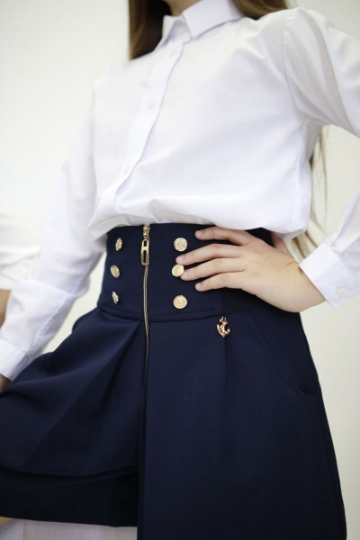 Юбка Tammi 1Ш32-23/1 синий - фото 2