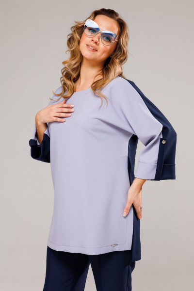 Брюки, туника VI ORO VR-1106 голубой - фото 10