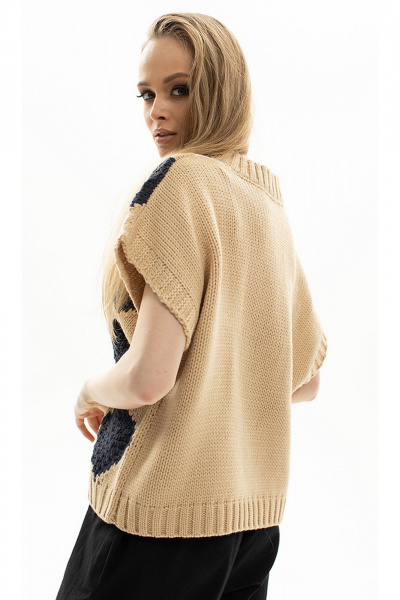 Брюки, жилет Diva 1713 беж - фото 5