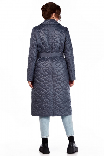 Пальто LaKona 11573 синий_под_джинс - фото 4