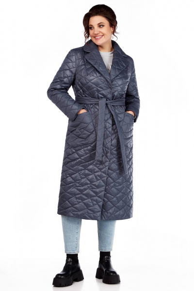 Пальто LaKona 11573 синий_под_джинс - фото 2