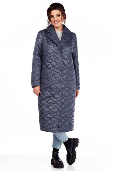 Пальто LaKona 11573 синий_под_джинс - фото 1