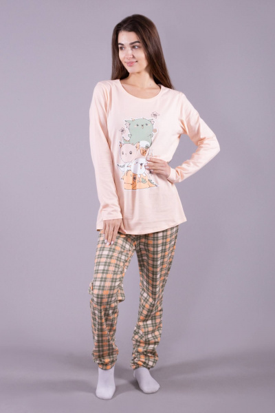 Брюки, джемпер 8 Марта 155580-3С641Д40-170,176 персик - фото 1