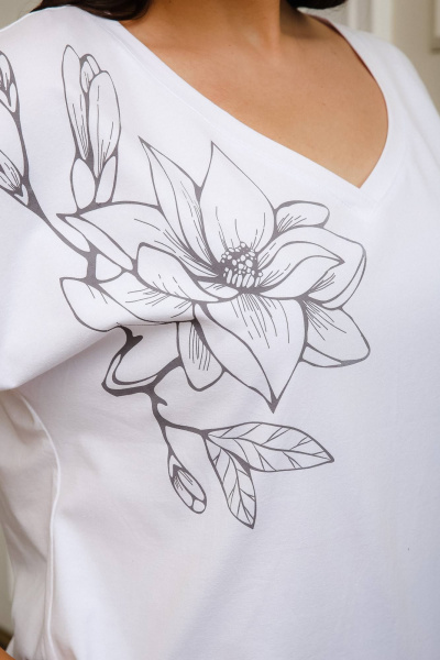 Майка Romgil РП0007-ХЛ2 белый - фото 3