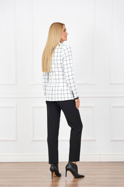 Костюм из текстиля: жакет, брюки, блузка на каждый день Azzara 927 - фото 3