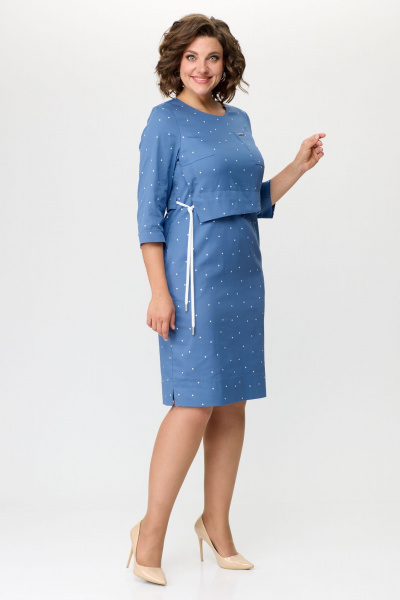 Платье Bonna Image 842 голубой - фото 9