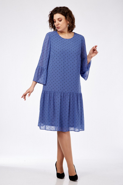 Платье Karina deLux M-1220 индиго - фото 2