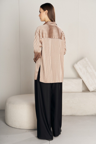 Брючный костюм из текстиля с свободным силуэтом Fantazia Mod 4759 - фото 5