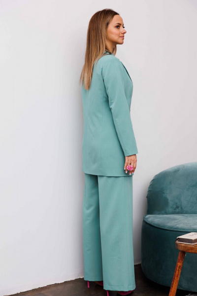 Брюки, жакет AURA otd 9203 шалфей - фото 5