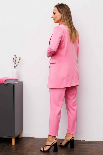 Брюки, жакет, жилет AURA otd 9214 розовый - фото 4