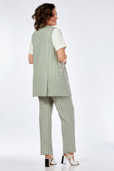 Брюки, жилет, футболка Jurimex 3073 зеленый - фото 5