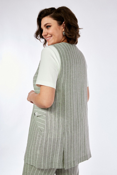 Брюки, жилет, футболка Jurimex 3073 зеленый - фото 4