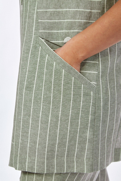 Брюки, жилет, футболка Jurimex 3073 зеленый - фото 8