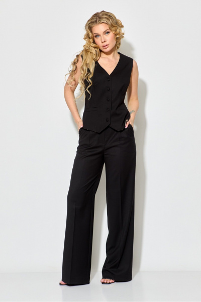 Брюки, жилет Chumakova Fashion 100 черный - фото 7