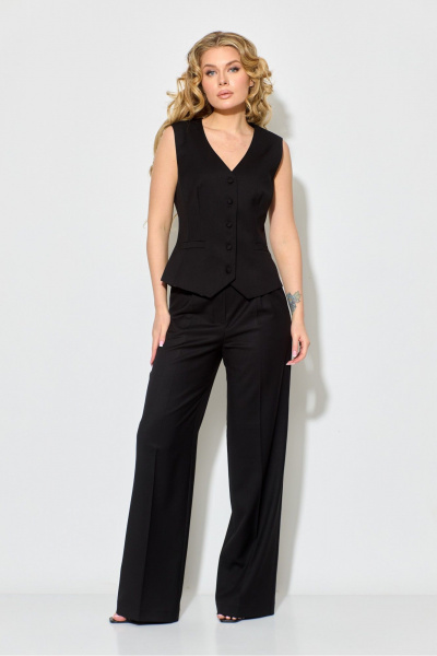 Брюки, жилет Chumakova Fashion 100 черный - фото 1