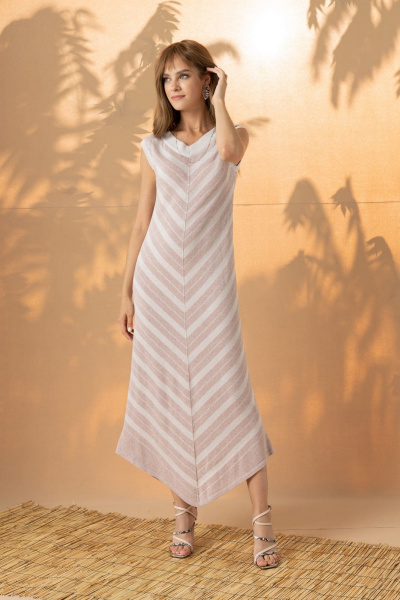 Платье Barbara Geratti С2839BG м.розов/серебро - фото 1