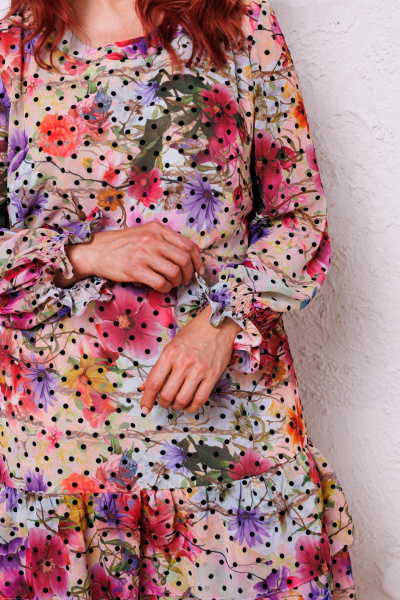 Платье Mubliz 104 лаванда - фото 7