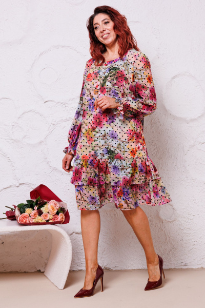 Платье Mubliz 104 лаванда - фото 5