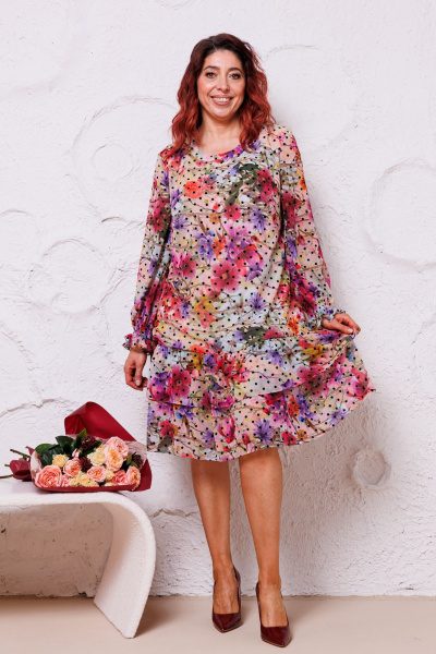 Платье Mubliz 104 лаванда - фото 1