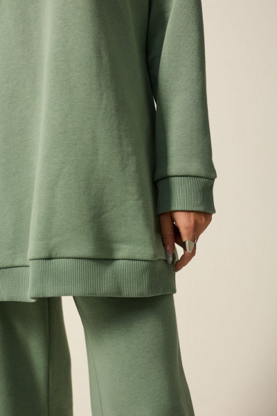 Свитшот Golden Valley 2348 светло-зеленый - фото 4