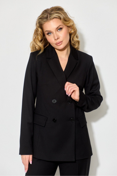 Брюки, жакет, жилет Chumakova Fashion 110 черный - фото 11