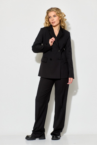 Брюки, жакет, жилет Chumakova Fashion 110 черный - фото 7