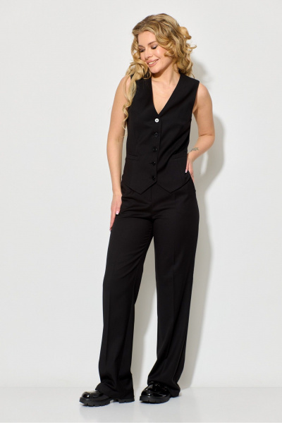 Брюки, жакет, жилет Chumakova Fashion 110 черный - фото 2