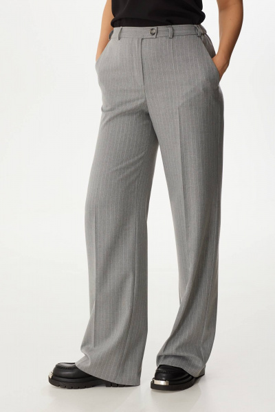 Брюки Elady 4304 светло-серый,полоска - фото 3