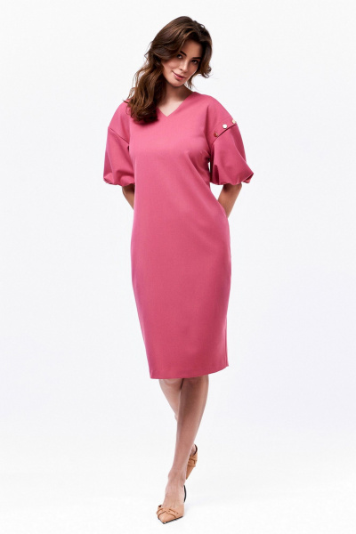 Платье KaVaRi 1071 коралловый - фото 2