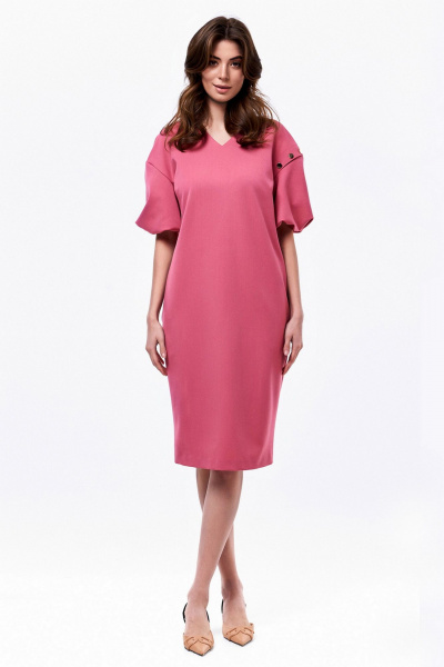 Платье KaVaRi 1071 коралловый - фото 1