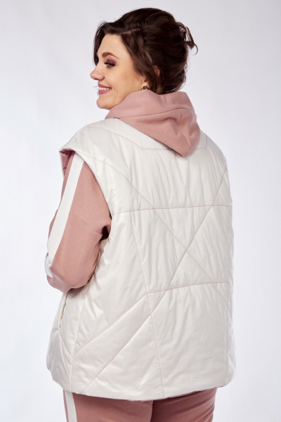 Брюки, жилет, худи Диомант 1917 пудра - фото 3