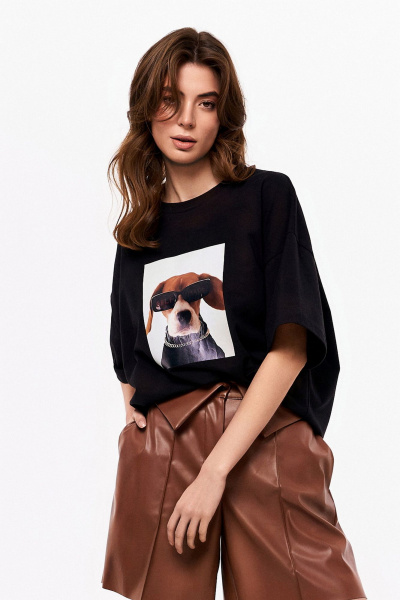 Футболка KaVaRi 4011 черный - фото 20