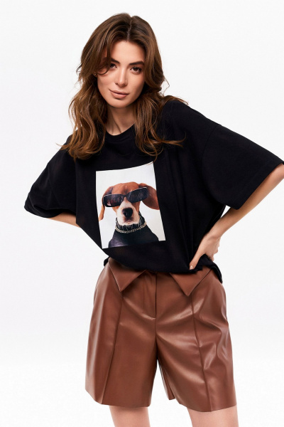 Футболка KaVaRi 4011 черный - фото 15