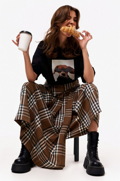 Футболка KaVaRi 4011 черный - фото 14