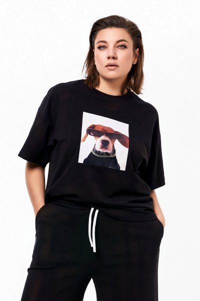 Футболка KaVaRi 4011 черный - фото 13