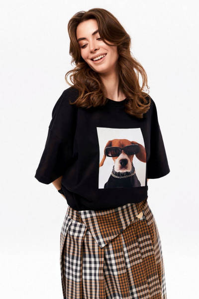 Футболка KaVaRi 4011 черный - фото 12