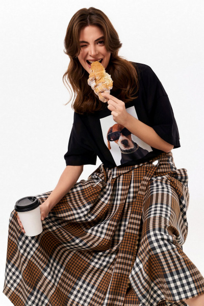 Футболка KaVaRi 4011 черный - фото 8