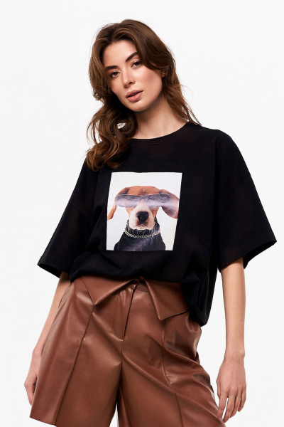 Футболка KaVaRi 4011 черный - фото 7