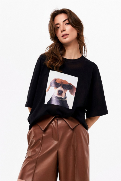 Футболка KaVaRi 4011 черный - фото 1