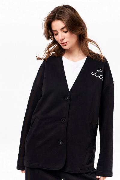 Брюки, кардиган KaVaRi 8018 черный - фото 9