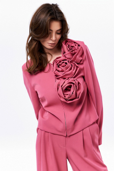 Брюки, жакет KaVaRi 8020 коралловый - фото 11