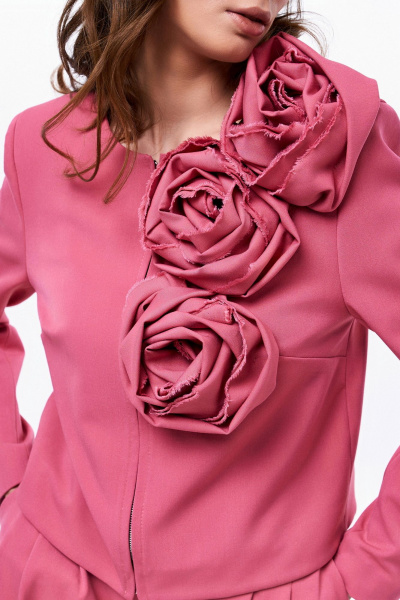 Брюки, жакет KaVaRi 8020 коралловый - фото 7