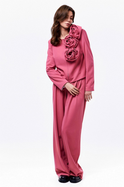 Брюки, жакет KaVaRi 8020 коралловый - фото 3