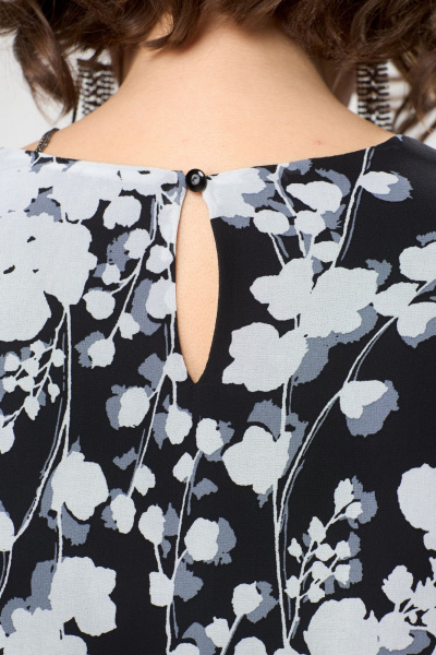 Платье Romanovich Style 1-2628 чёрный_белый - фото 7